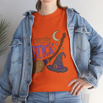 "I Drive Stick Witch" - Unisex T-Shirt