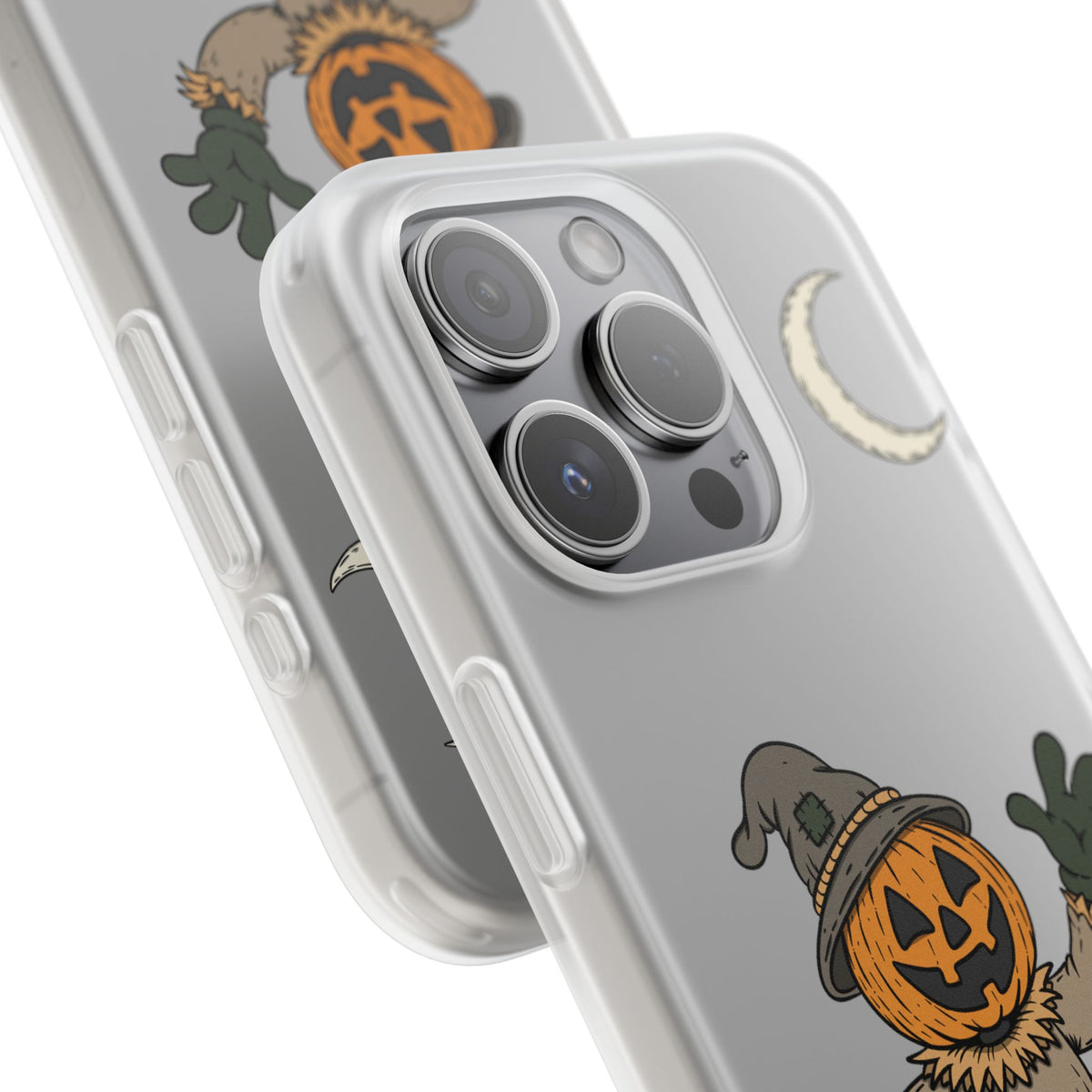 Pumpkin Head Scarecrow Phone Case — Scarecrow Flexi Case