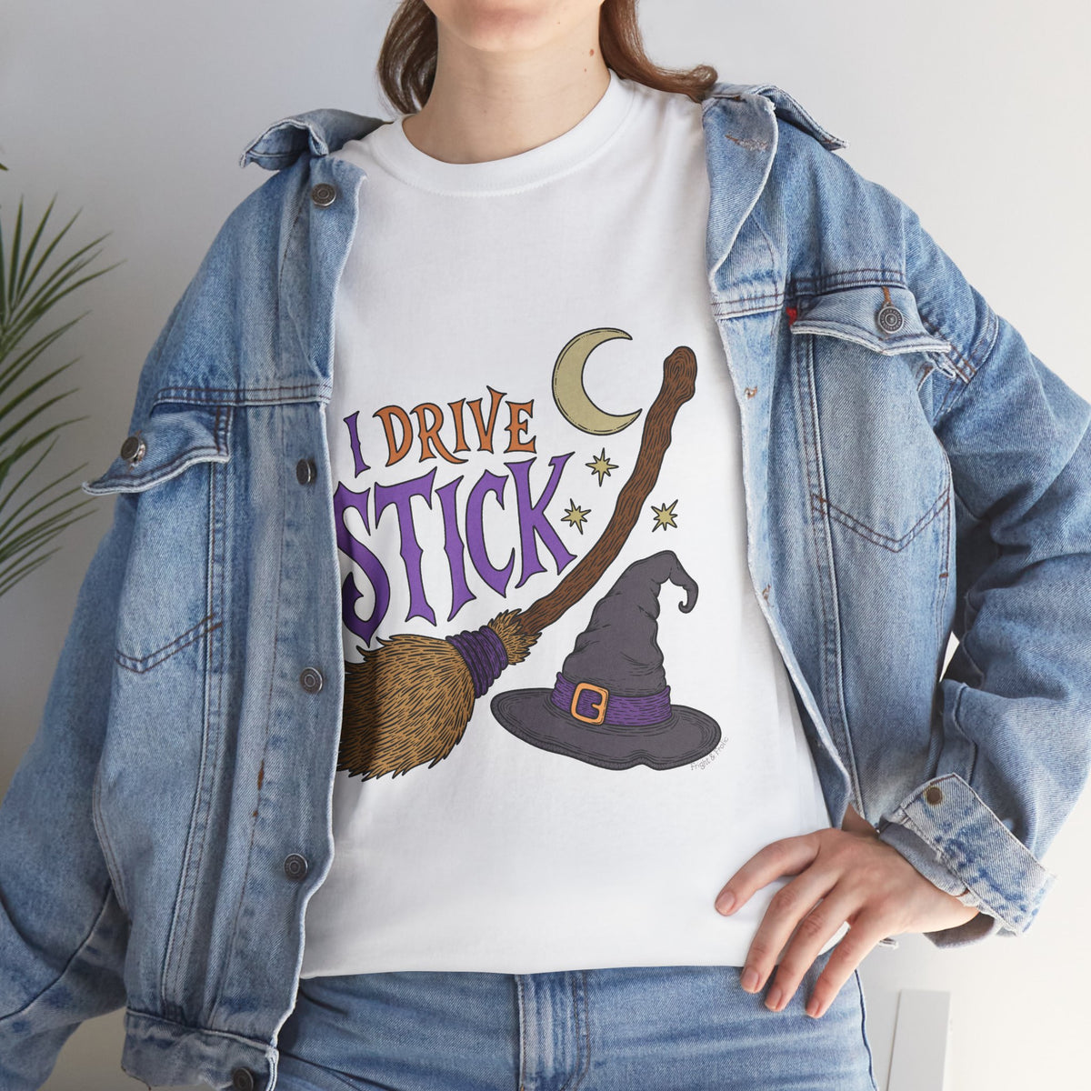 "I Drive Stick Witch" - Unisex T-Shirt