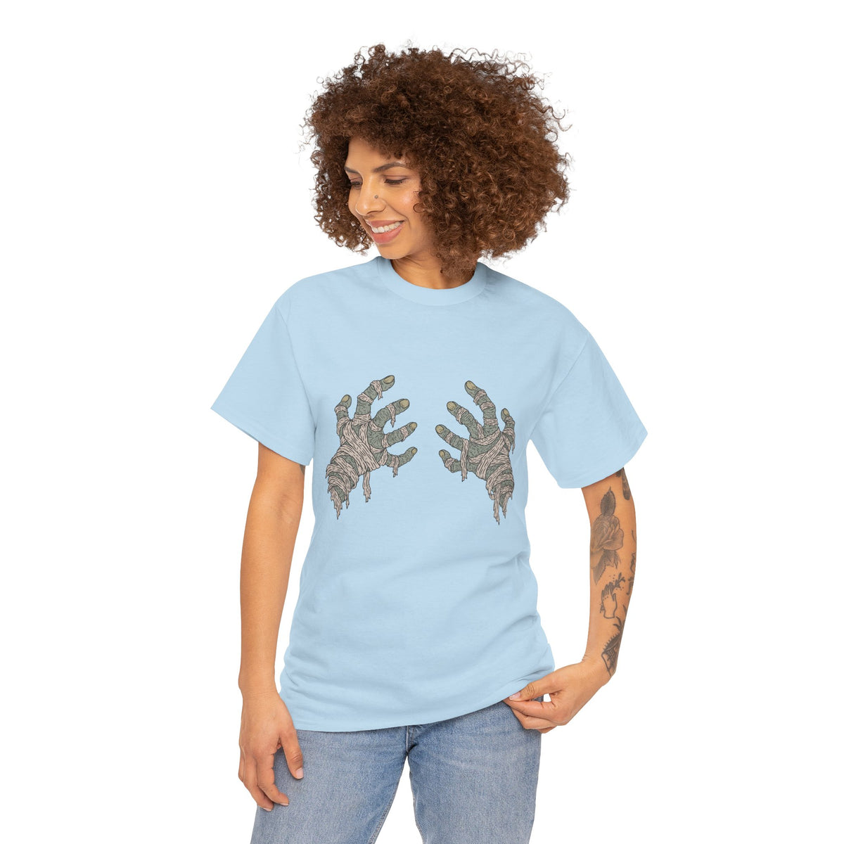 Mummy Hand Bra - Unisex T-Shirt