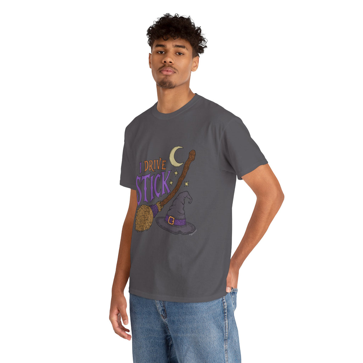 "I Drive Stick Witch" - Unisex T-Shirt