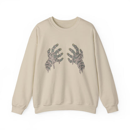 Mummy Hand Bra - Unisex Sweatshirt