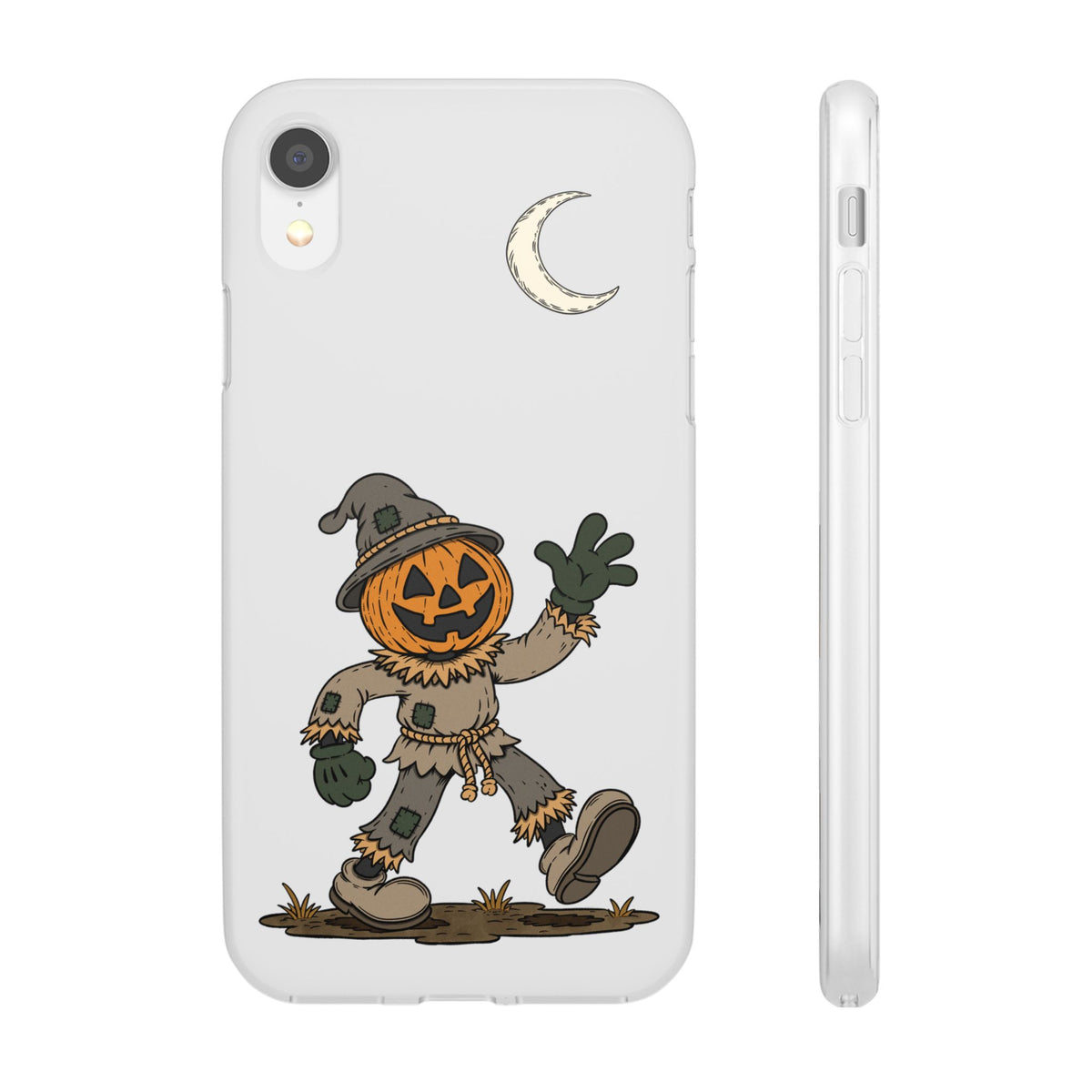 Pumpkin Head Scarecrow Phone Case — Scarecrow Flexi Case