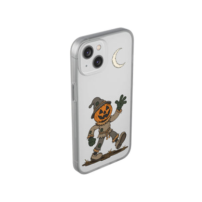 Pumpkin Head Scarecrow Phone Case — Scarecrow Flexi Case