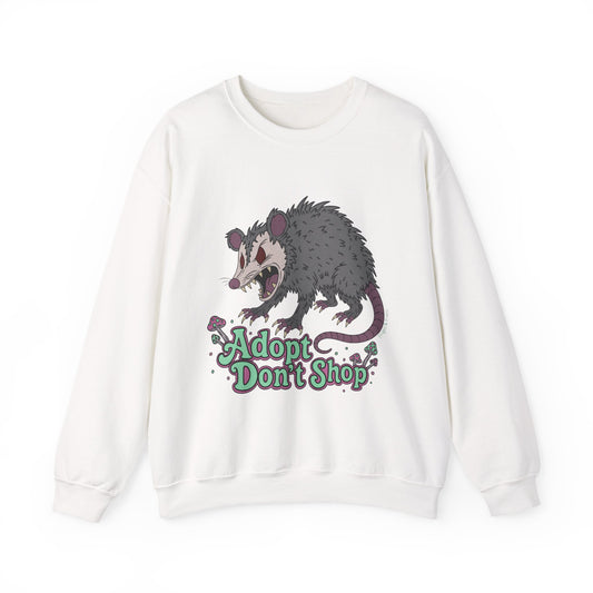 "Adopt Don't Shop" - Unisex Sweatshirt