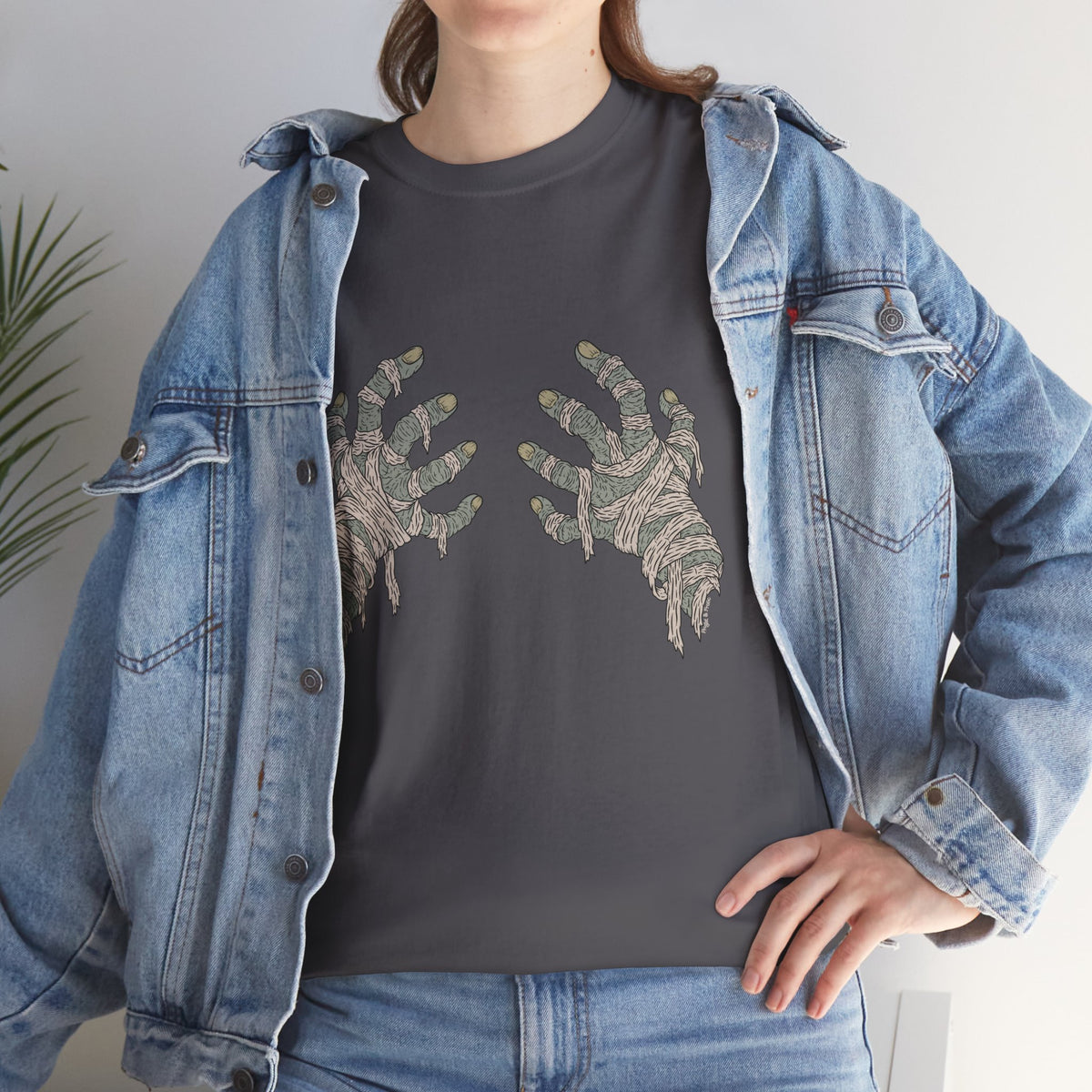 Mummy Hand Bra - Unisex T-Shirt