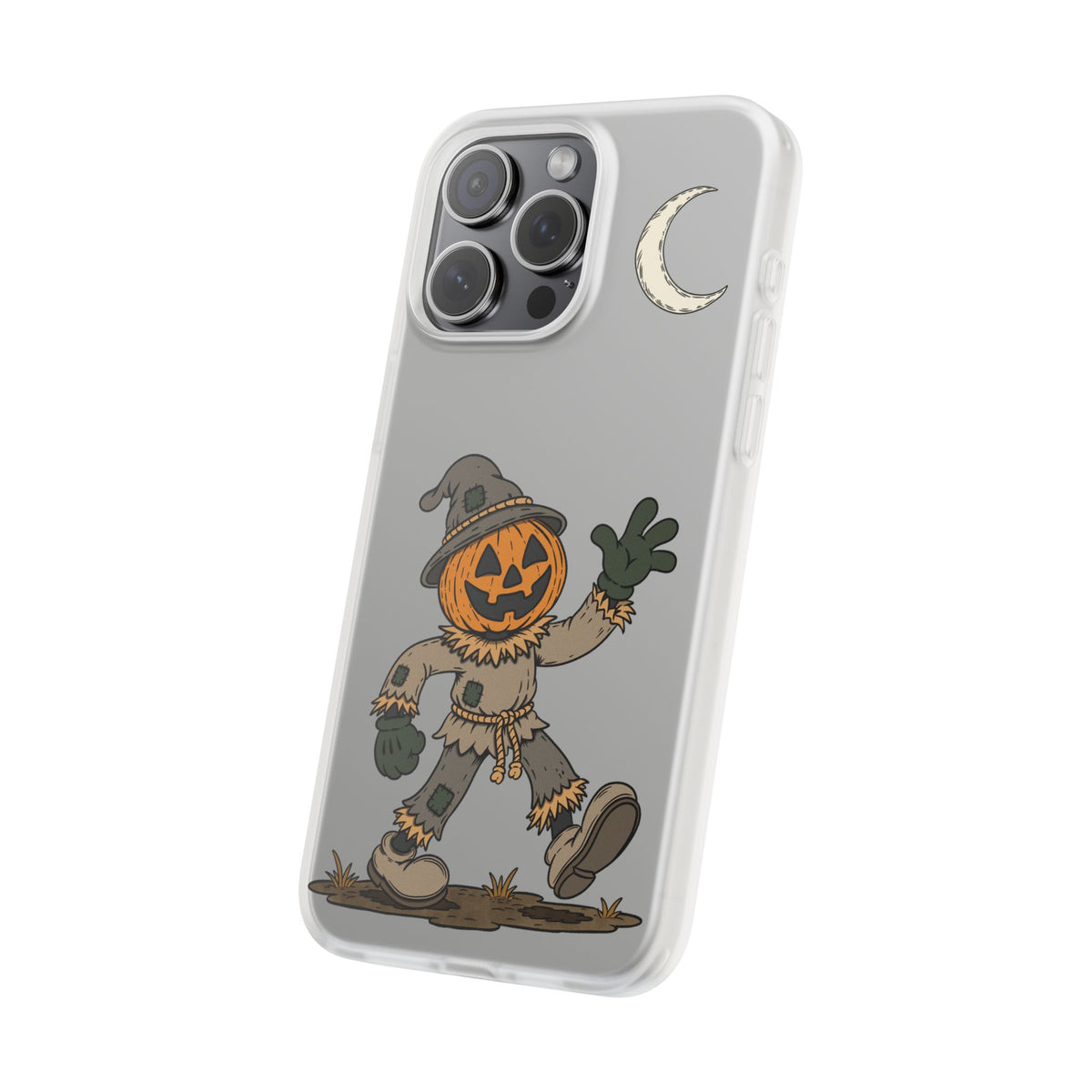 Pumpkin Head Scarecrow Phone Case — Scarecrow Flexi Case
