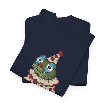 Clown Frog Unisex T-Shirt – Melancholy Circus Frog Graphic Tee
