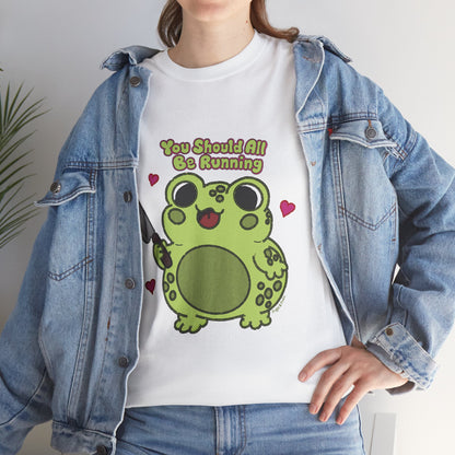 "You Should All Be Running" - Unisex Tshirt