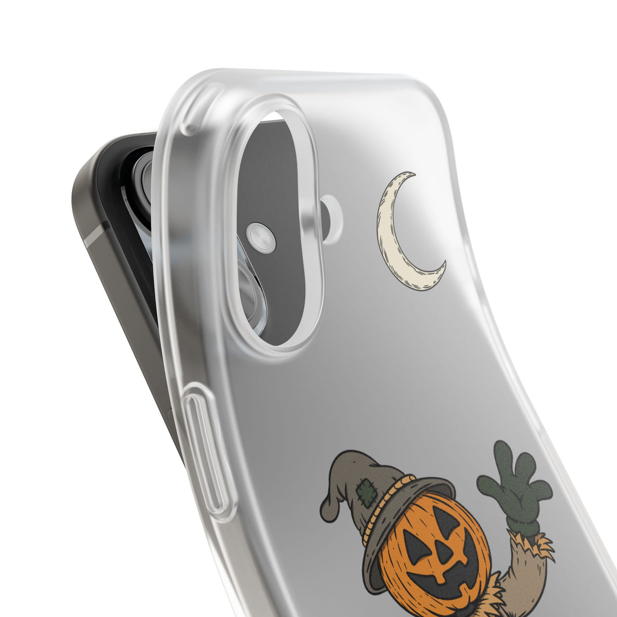 Pumpkin Head Scarecrow Phone Case — Scarecrow Flexi Case