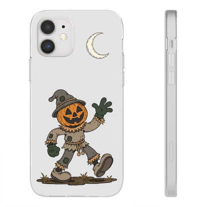 Pumpkin Head Scarecrow Phone Case — Scarecrow Flexi Case