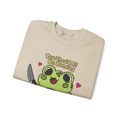"You Should All Be Running" - Unisex Sweatshirt