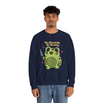 "You Should All Be Running" - Unisex Sweatshirt