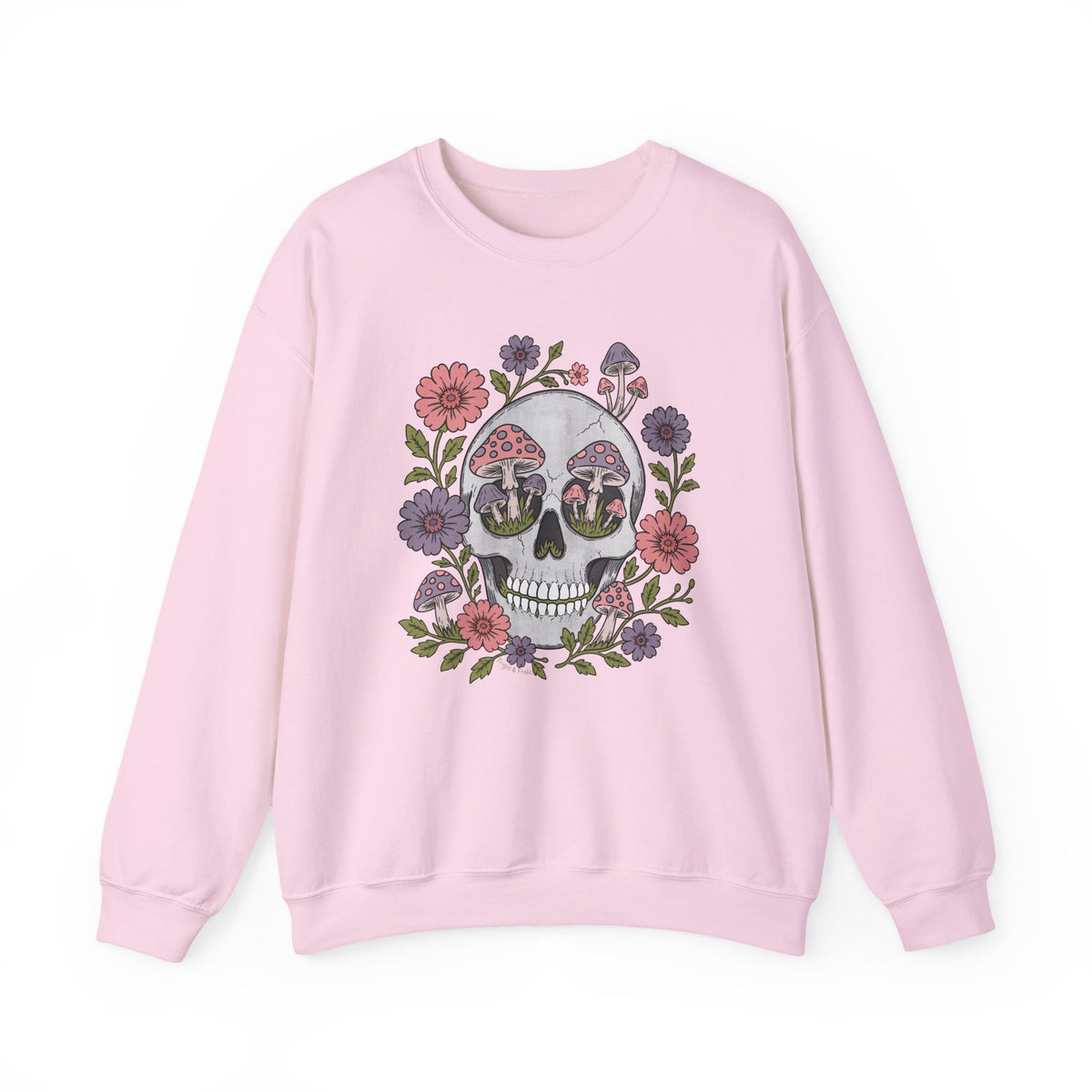 Flower Fungi Skull - Unisex Sweatshirt