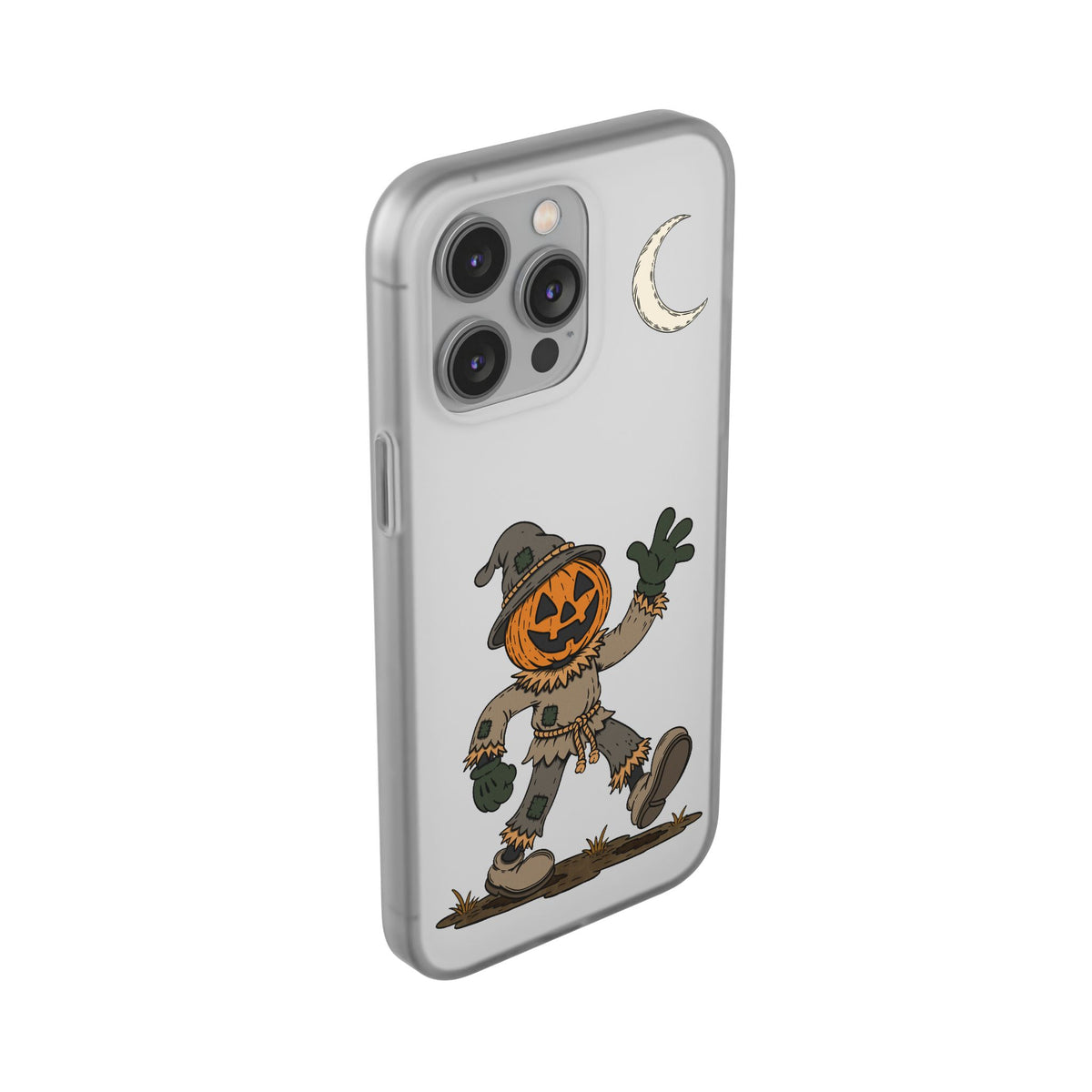 Pumpkin Head Scarecrow Phone Case — Scarecrow Flexi Case