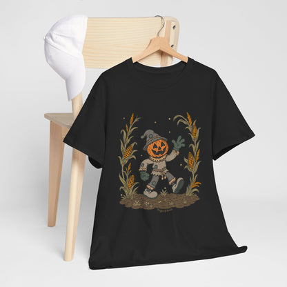 Pumpkin Head Scarecrow - Unisex Tshirt