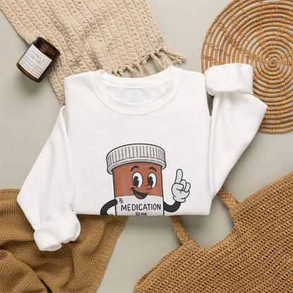 Medication Mascot - Unisex Sweatshirt