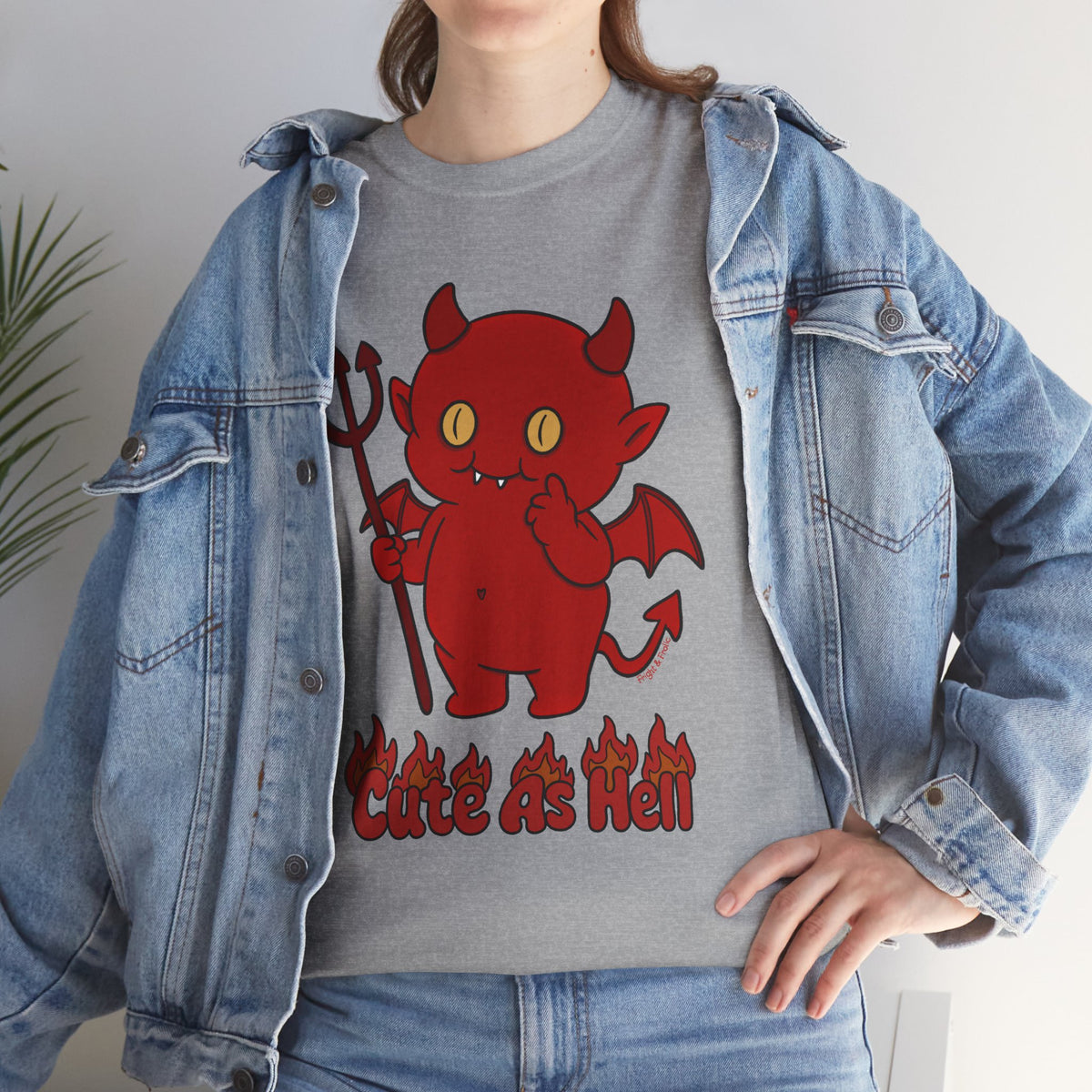 "Cute As Hell" Unisex T-shirt