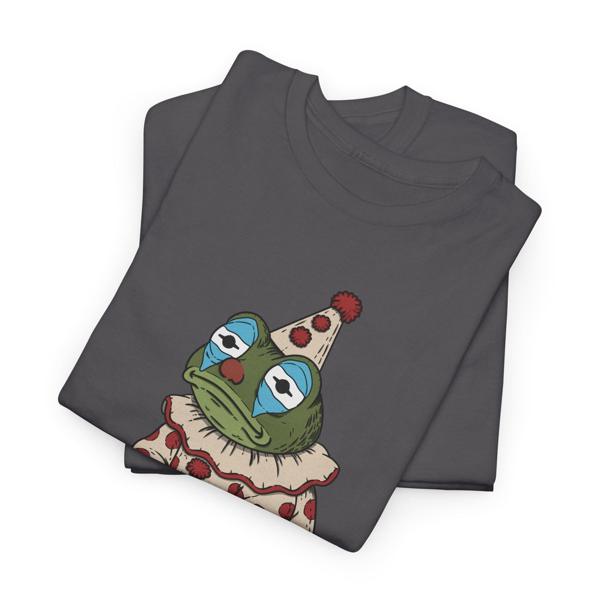 Clown Frog Unisex T-Shirt – Melancholy Circus Frog Graphic Tee