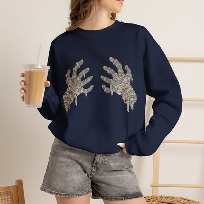 Mummy Hand Bra - Unisex Sweatshirt