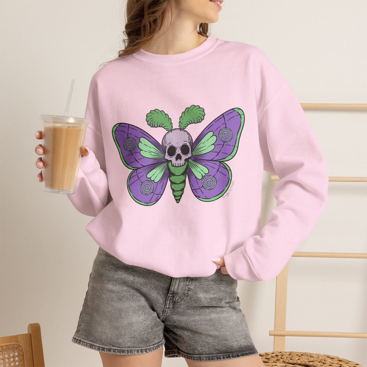 Skull Moth - Unisex Sweatshirt
