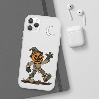 Pumpkin Head Scarecrow Phone Case — Scarecrow Flexi Case