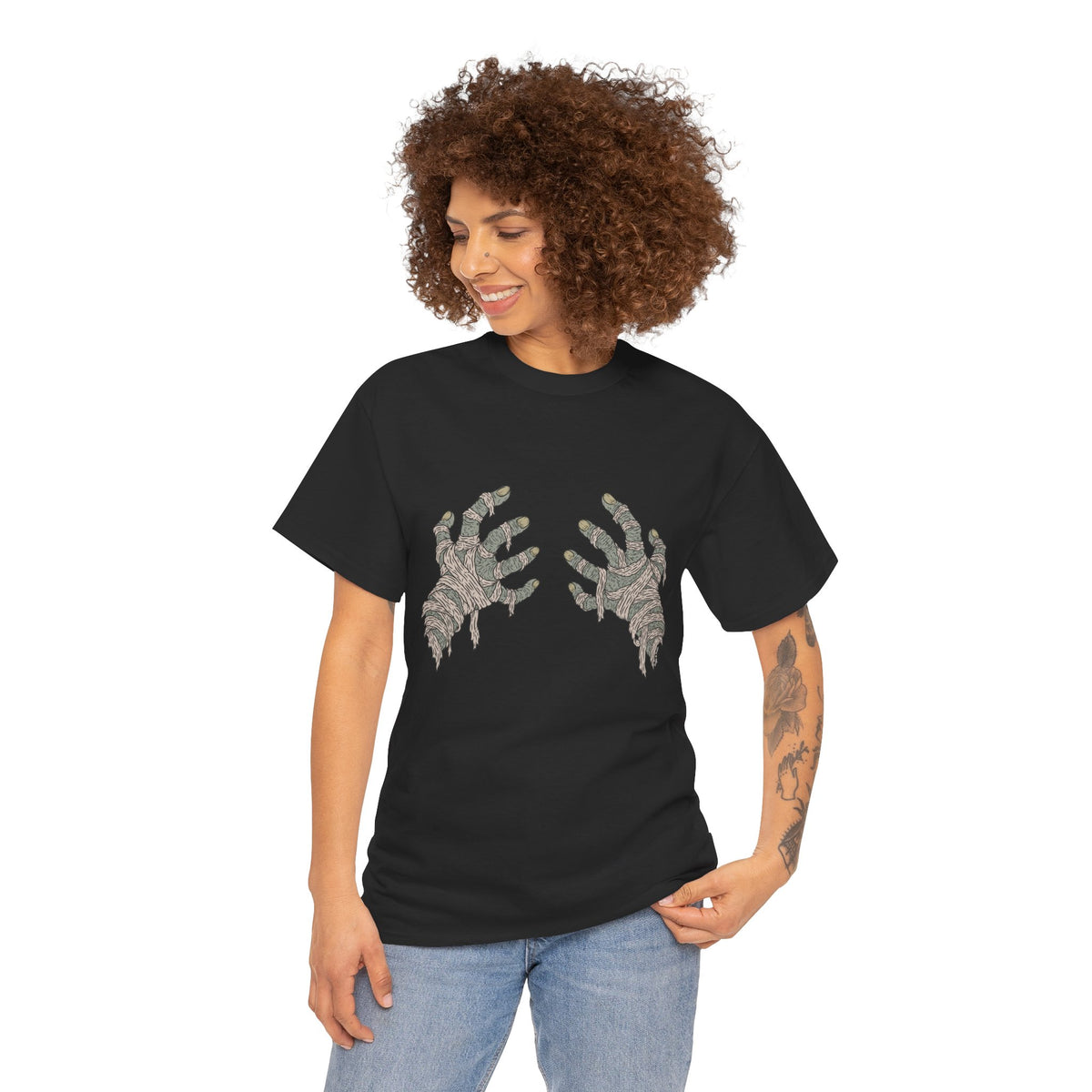 Mummy Hand Bra - Unisex T-Shirt