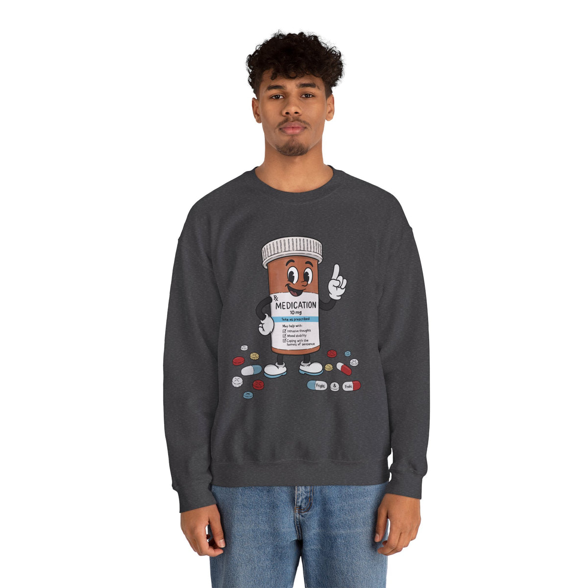 Medication Mascot - Unisex Sweatshirt