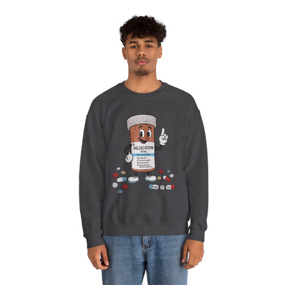 Medication Mascot - Unisex Sweatshirt