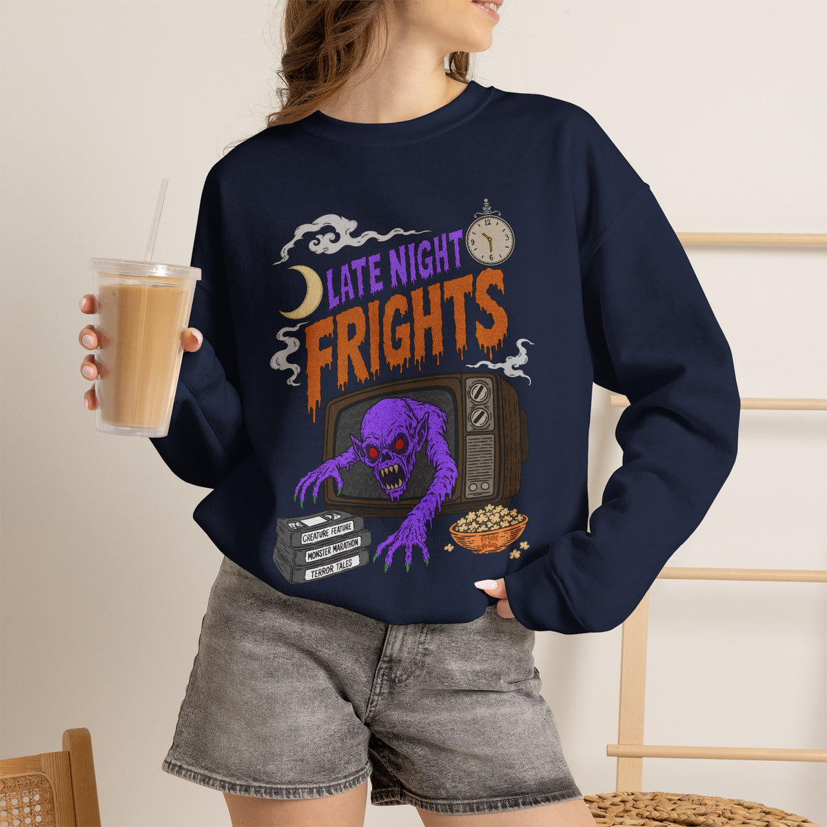 "Late Night Frights" - Unisex Sweatshirt