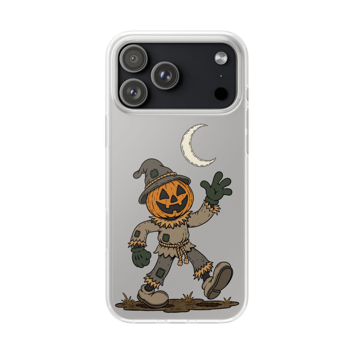 Pumpkin Head Scarecrow Phone Case — Scarecrow Flexi Case