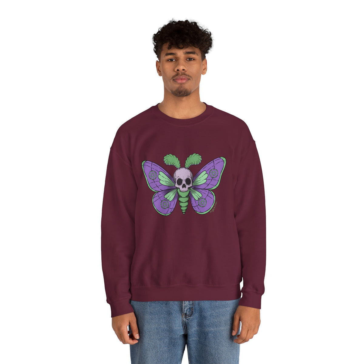 Skull Moth - Unisex Sweatshirt
