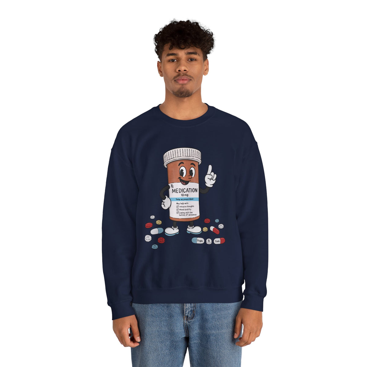 Medication Mascot - Unisex Sweatshirt