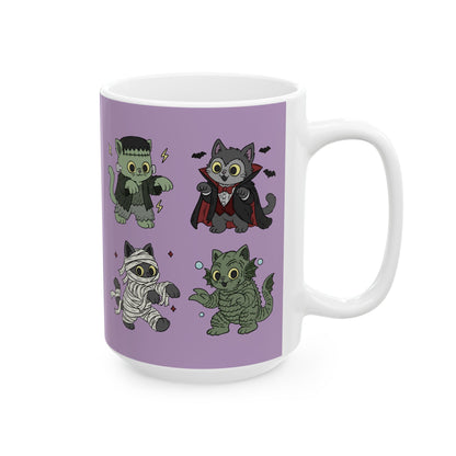 Movie Monster Cats - Ceramic Mug