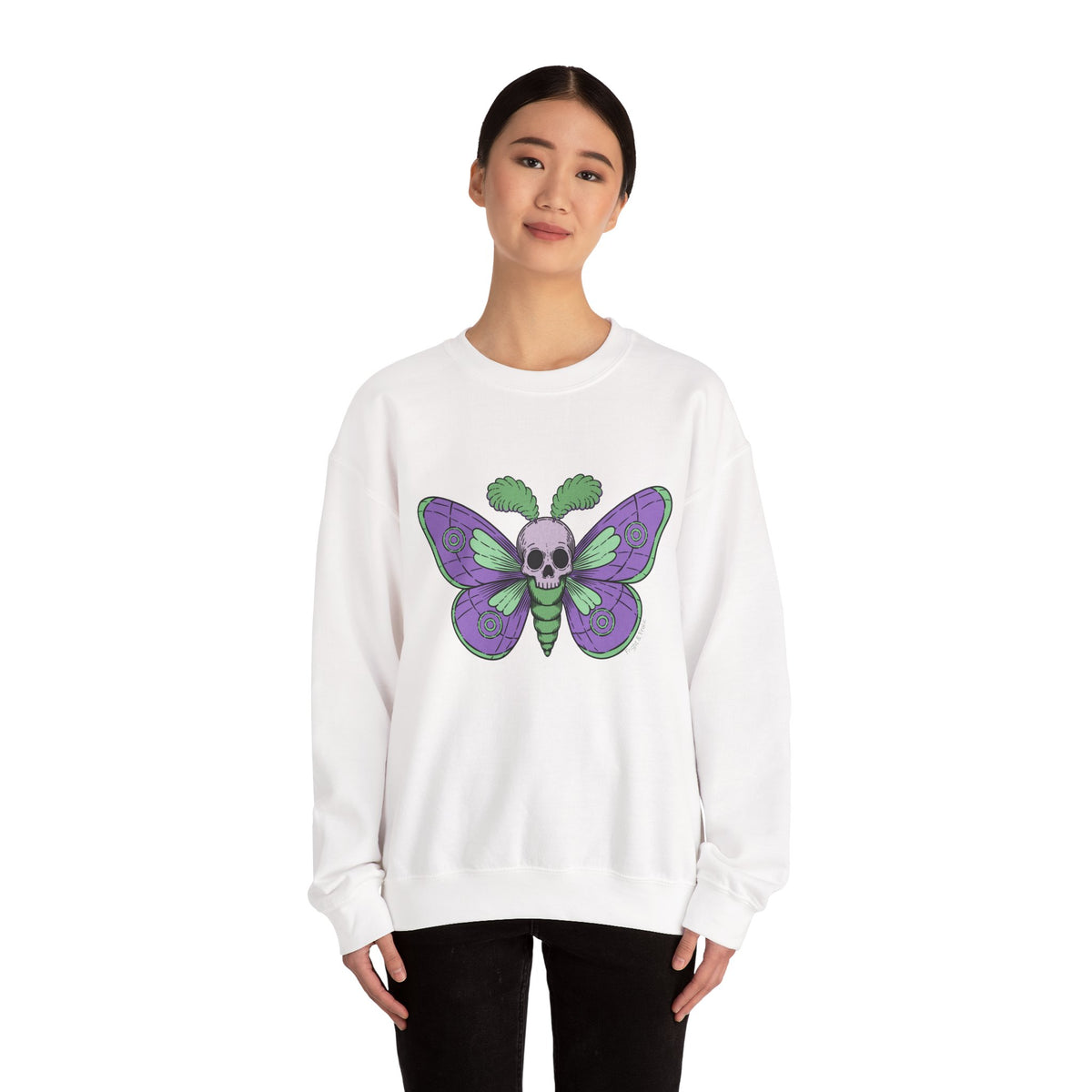 Skull Moth - Unisex Sweatshirt