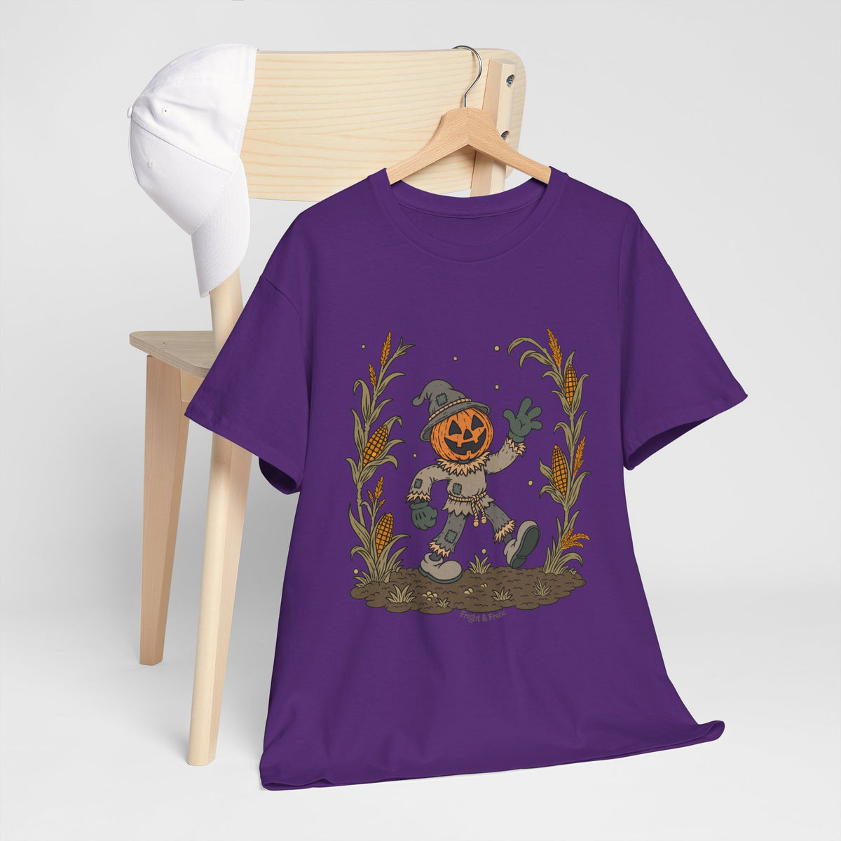 Pumpkin Head Scarecrow - Unisex Tshirt