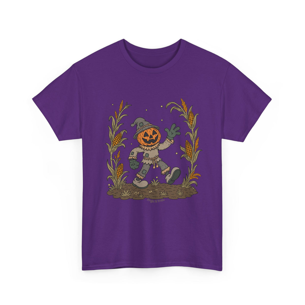 Pumpkin Head Scarecrow - Unisex Tshirt