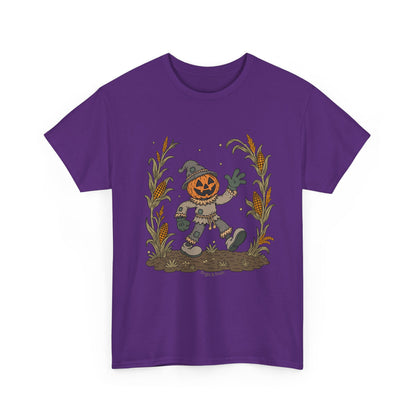 Pumpkin Head Scarecrow - Unisex Tshirt