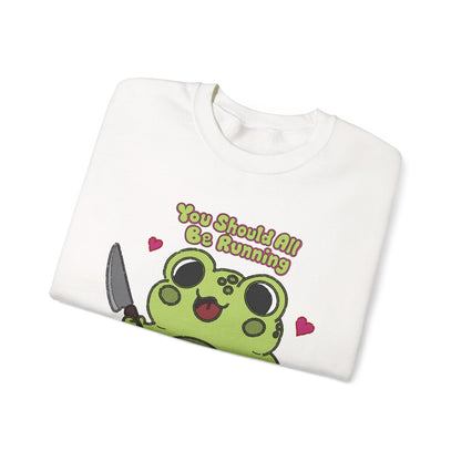 "You Should All Be Running" - Unisex Sweatshirt