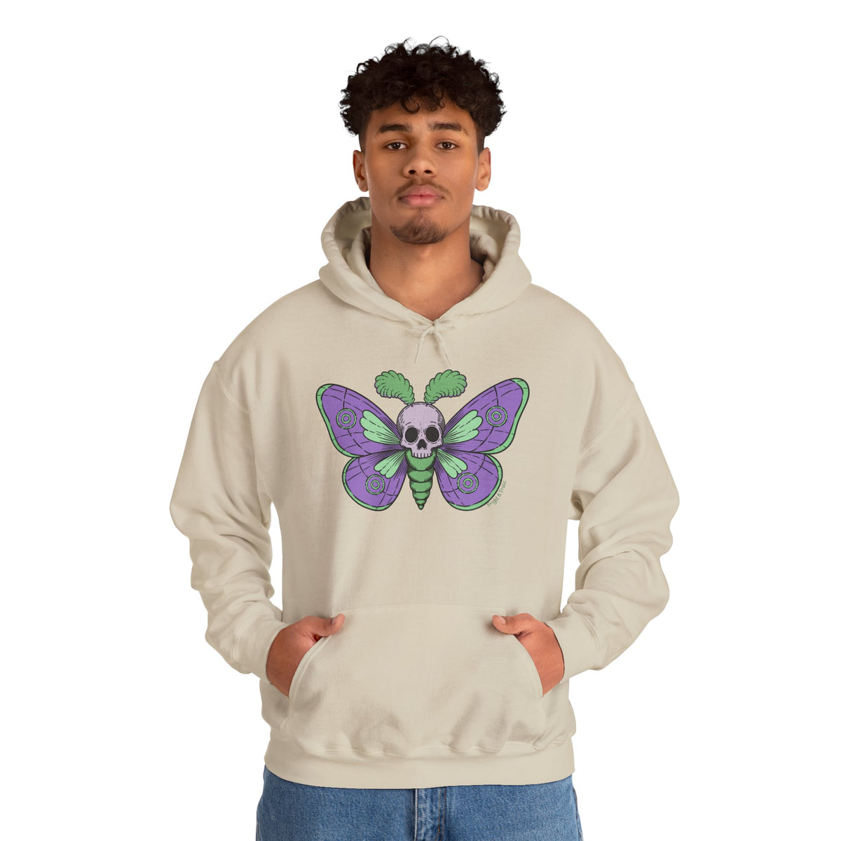 Skull Moth - Unisex Hoodie