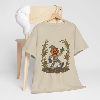 Pumpkin Head Scarecrow - Unisex Tshirt
