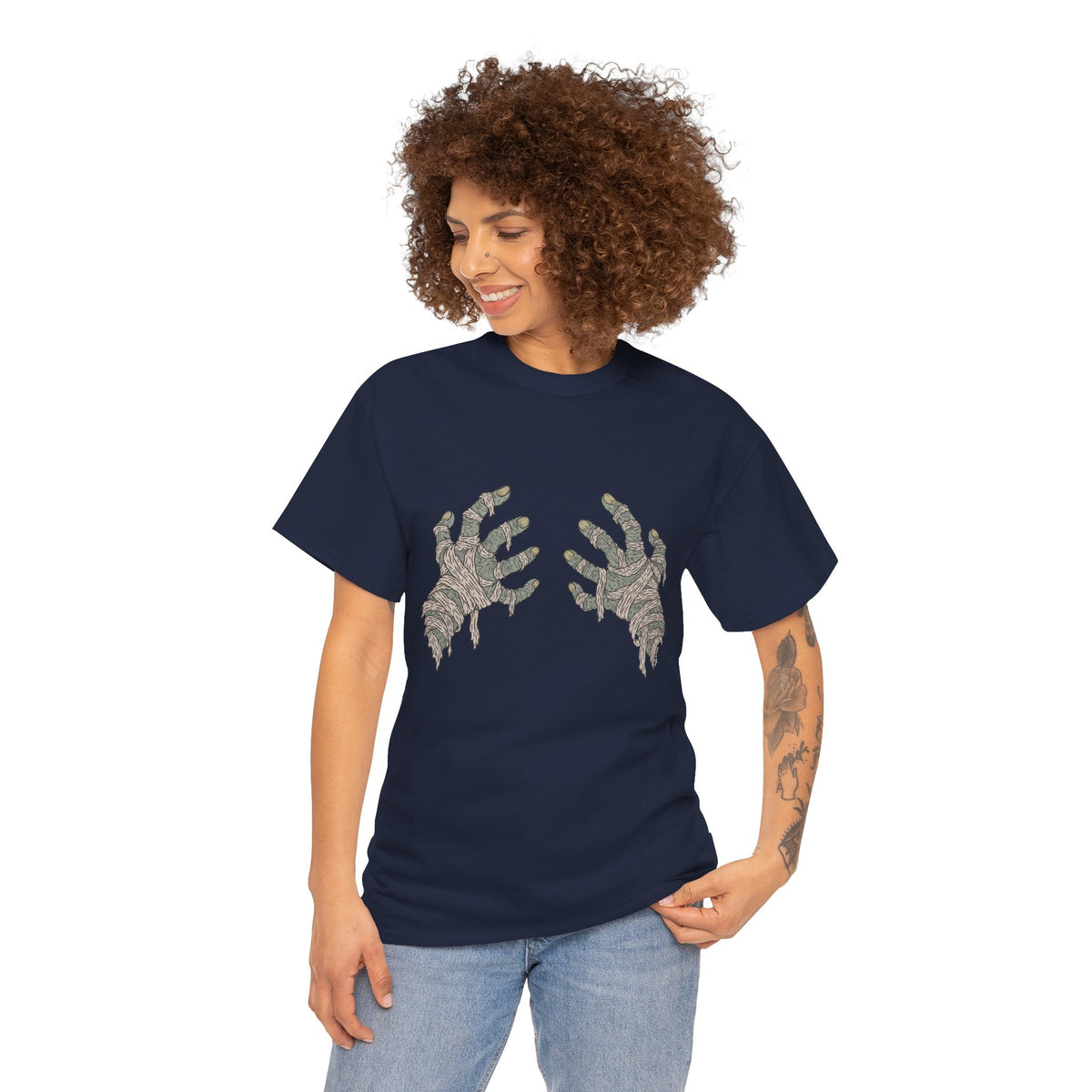 Mummy Hand Bra - Unisex T-Shirt