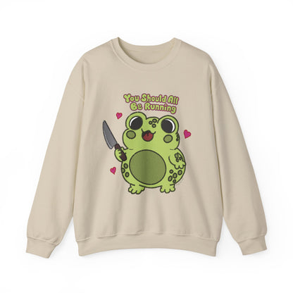 "You Should All Be Running" - Unisex Sweatshirt