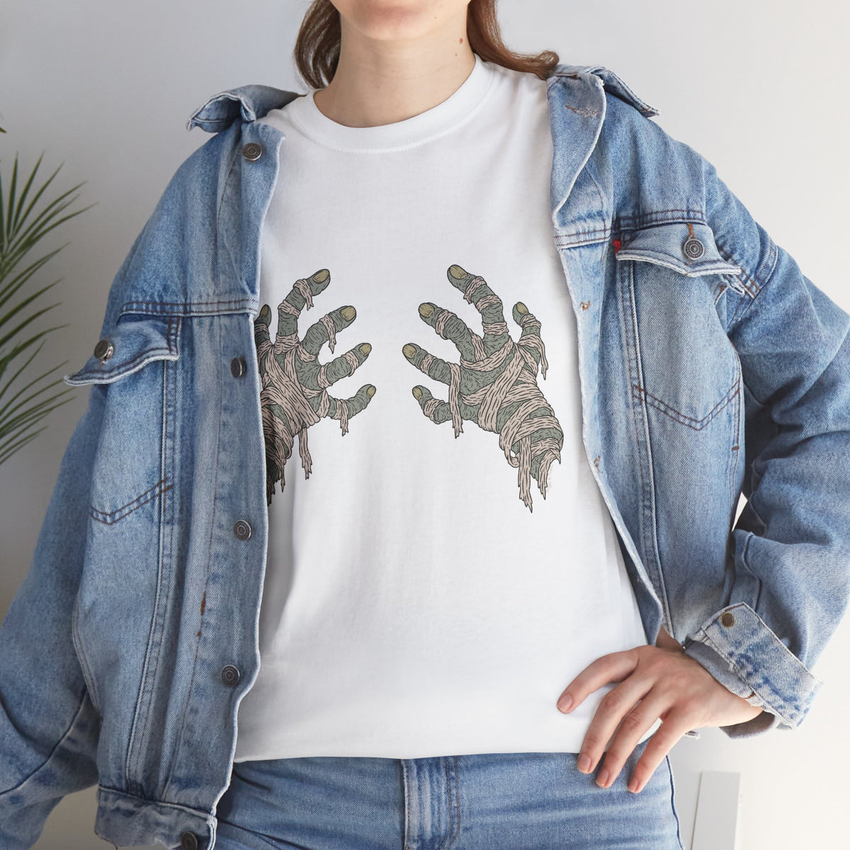 Mummy Hand Bra - Unisex T-Shirt