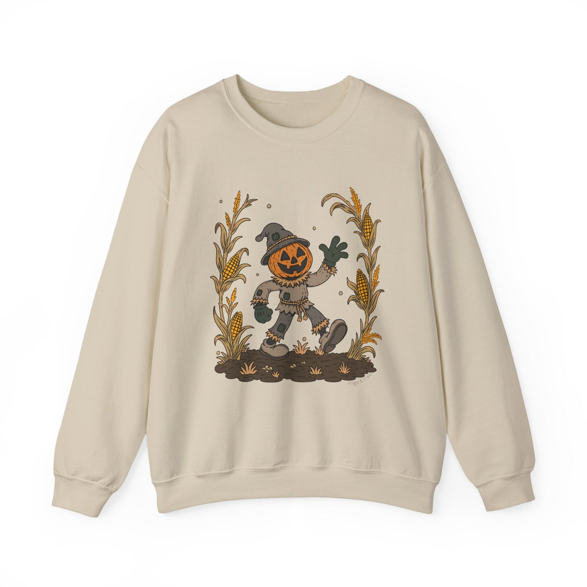 Pumpkin Head Scarecrow - Unisex Sweatshirt