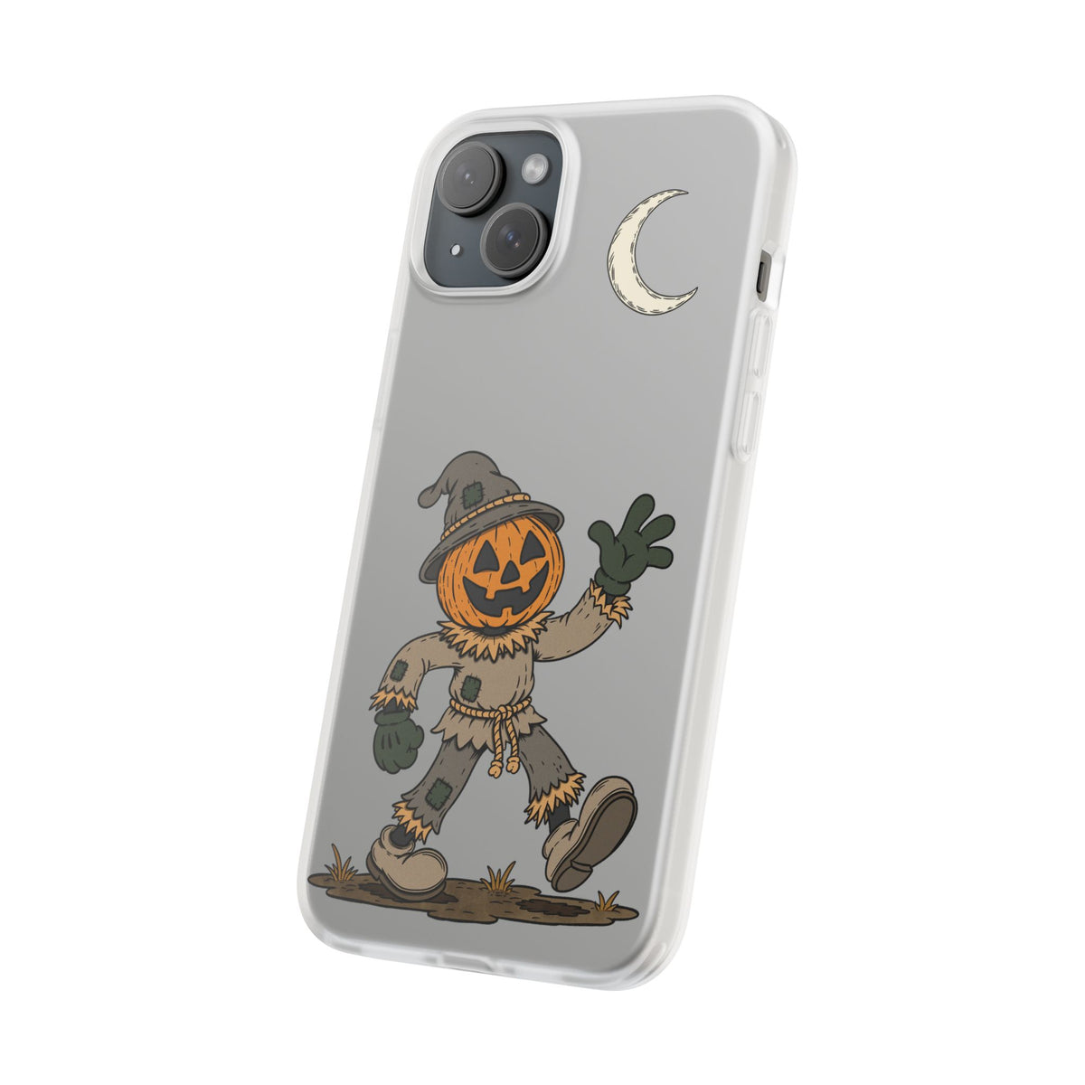 Pumpkin Head Scarecrow Phone Case — Scarecrow Flexi Case