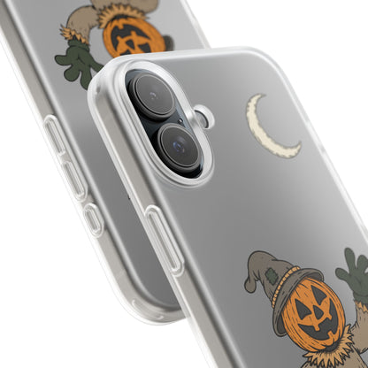 Pumpkin Head Scarecrow Phone Case — Scarecrow Flexi Case