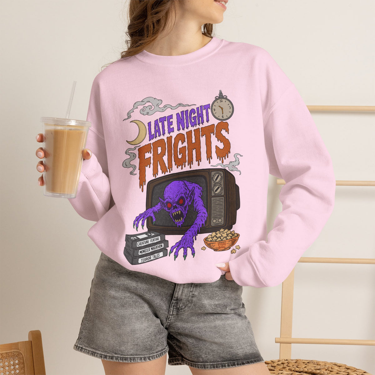 "Late Night Frights" - Unisex Sweatshirt