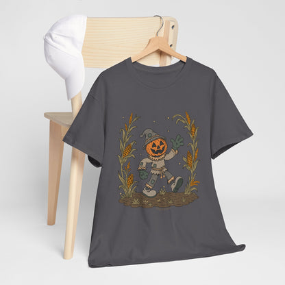 Pumpkin Head Scarecrow - Unisex Tshirt