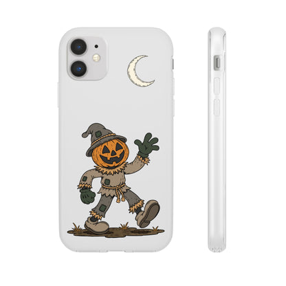 Pumpkin Head Scarecrow Phone Case — Scarecrow Flexi Case